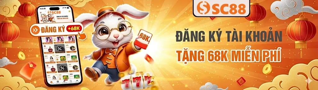Đăng ký SC88 nhận 68K miễn phí